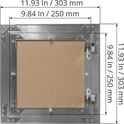 10" x 10" Inch Aluminum Drywall Access Panel