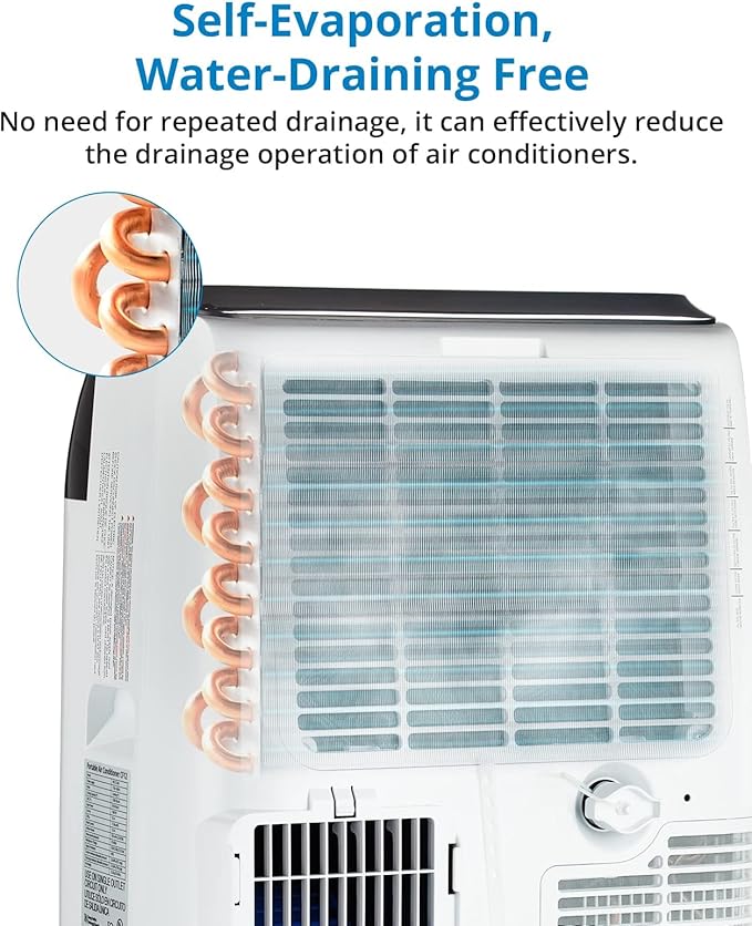 Portable Air Conditioners, 12000 BTU Cooling Capacity