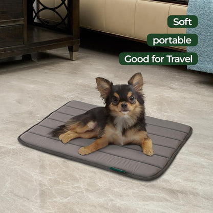 BALANCE Dog Crate Pad, Dog Foam Crate Mat Kennel Pad, Washable Water-Resistant Pet Bed Flat Dogs Cage Mat for Small Dogs