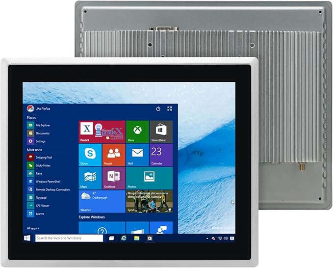 10.4-Inch Industrial Embedded Panel PC, Ratio 4:3 Multi-Touchscreen-Monitor