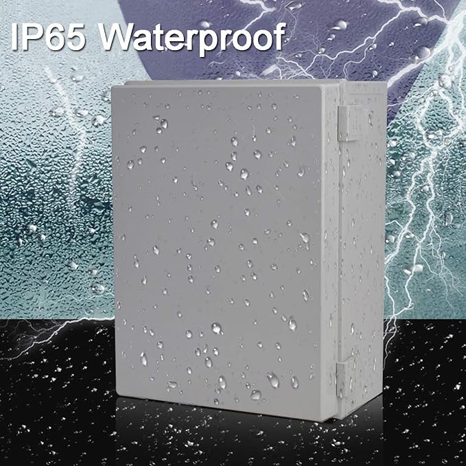 Ogrmar ABS Plastic Dustproof Waterproof IP65 Junction Box Universal Electrical