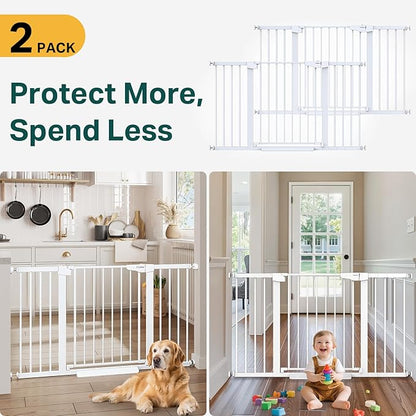 Cumbor 2 Pack 29.7-54.2" Baby Gate