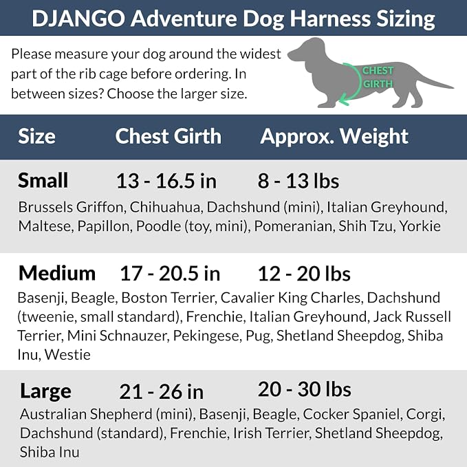 Adventure Dog Harness - Stylish, & Durable Large Dog Harness for Outdoor Adventures and Everyday Wear - Sunset Orange Neoprene Adjustable Harness for Dogs with Reflective Piping & Brass D-Ring