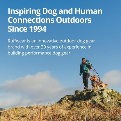 Ruffwear, Front Range Flex Dog Harness, Engineered Knit Construction for Ultimate Fit and Mobility, Lightweight Flexible Everyday Harness with Dual Leash Clips, Polar Blue, Small