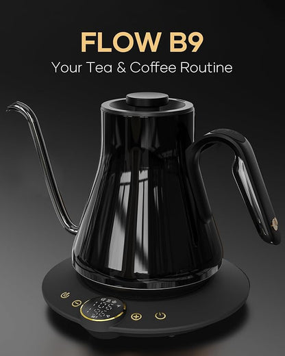 Cocinare FLOW B9 Gooseneck Electric Kettle, Precise Temperature Control