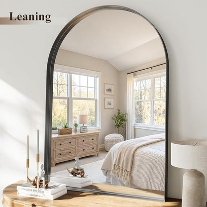 Arch Bathroom Mirror, Tempered Glass Decor Mirror