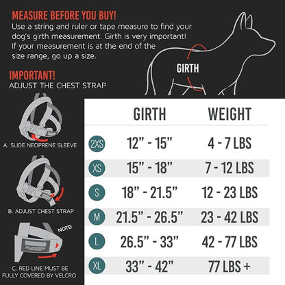 EzyDog Quick Fit Dog Harness, Soft Neoprene Padding - Large, Corduroy | Fast One-Click Buckle, Adjustable Fit, Strong Reinforced Materials, Reflective Stitching, No Pull Dog Harness, Easy Walking