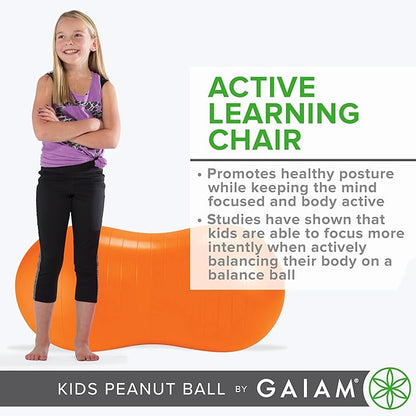 Active Seat Peanut Shaped Bounce Desk Chair, Exercise Yoga Balance Sitting Ball