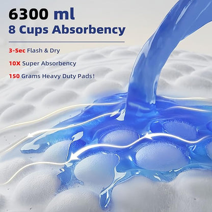 SOFYFINE Tear Resistant Bed Pads 36"x36",60 Count, Disposable Extra Large 135 Gram Heavy Duty Absorbency Adults Incontinence Chucks, XXL Thicken Puppy Pee Pads,10X Absorbency Underpads