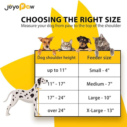 Elevated Dog Bowls, Waterproof Raised Dog Bowl for Medium Dogs, HIPS Poly Lumber Stand with 2 Stainless Steel Bowls, Indoor & Outdoor Use (7'' Tall-40 oz Bowl, White)