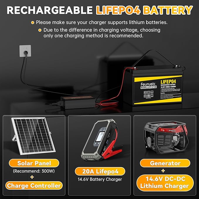 12V 100Ah LiFePO4 Battery