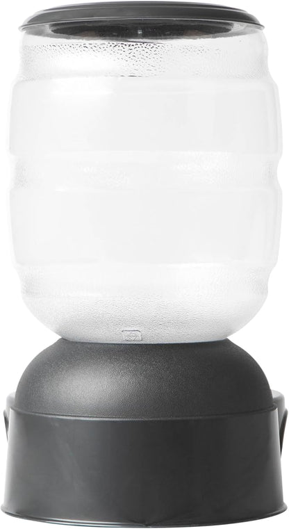 Petmate Replendish Automatic Dog Feeder Gravity Pet Treat Dispenser with Microban Protection Base, Wide Mouth Bowl, 100% BPA Free - 10 lb