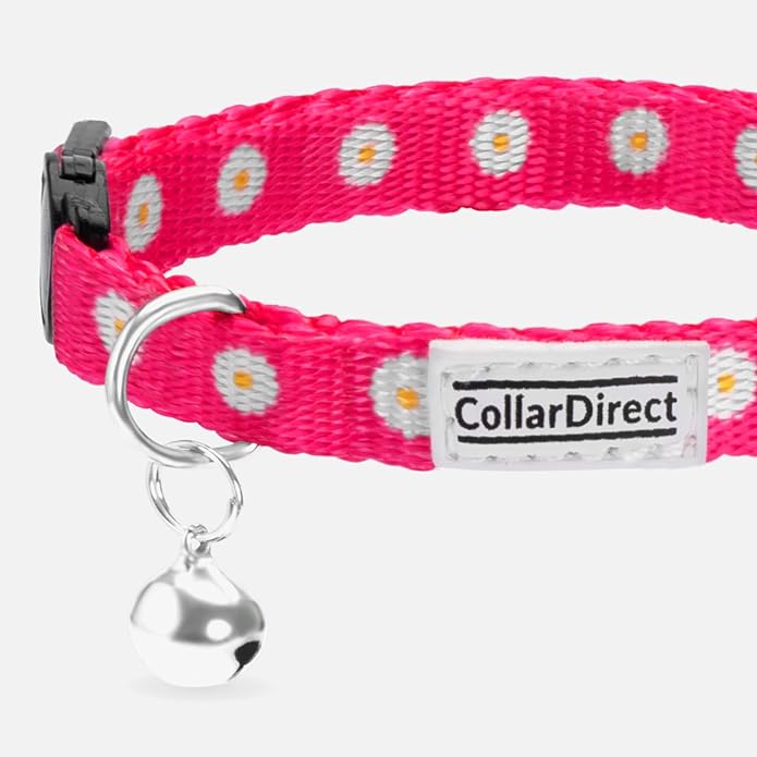 CollarDirect Cat Collar Breakaway with Removable Bell Set of 2 PCS