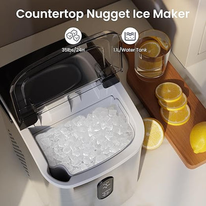 Antarctic Star Nugget Ice Makers Countertop