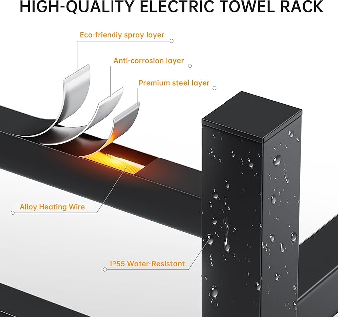 Towel Warmer Rack, Heated Towel Racks