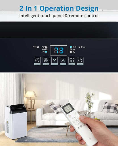 Portable Air Conditioners, 12000 BTU Cooling Capacity