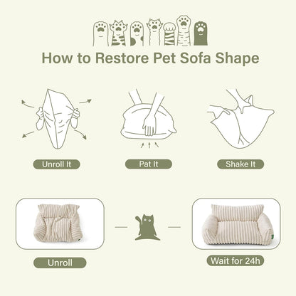 Cute Couch Bed for Pets. Chosen for real quality, not just packaging.