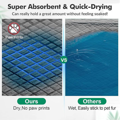 Upgraded Charcoal Puppy Pads, XXL 36’’x36’’ Pee Pads for Dogs, Super Absorbent Up to 12 Cups, Odor Control & Leak Proof Dog Training Pads for Surgery, Older,Puppy, 30 Counts