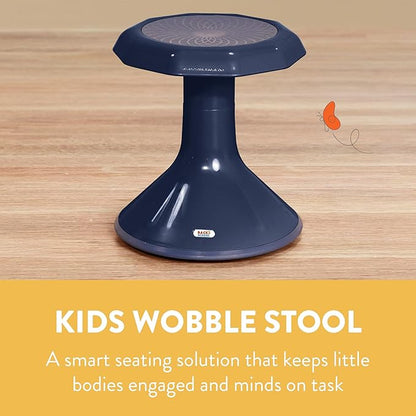 Back2School Express Wobble Stool, 15", Flexible Seating, Navy