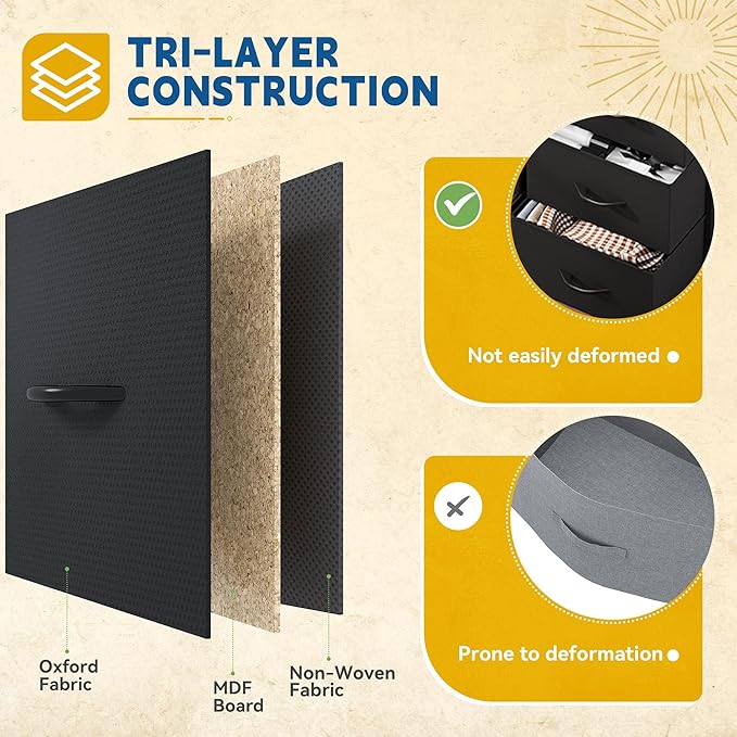 DWVO Dresser with 8 Drawers