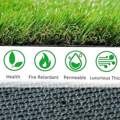 Artificial Grass for Dogs Pee Tray Fake Grass Mat for Professional Puppy Potty Trainer Replacement Dog Grass Pad for Indoor and Outdoor (30 x 20 Inch(Pack of 2))