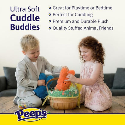 Animal Adventure | 9" Dressed Up Peeps Plush - Bow & Skirt | Easter Basket Stuffed Animals for Kids | Cute & Huggable Ultra Soft Plushie Stuffers Toy Buddy | Collectable Gifts | Aged 3+