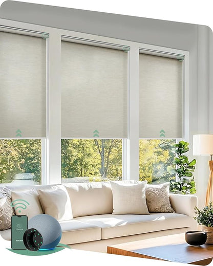 Yoolax Motorized Blinds with Remote, Smart Blinds