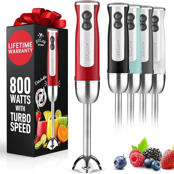 Zulay Immersion Stick Mixer Hand Blender