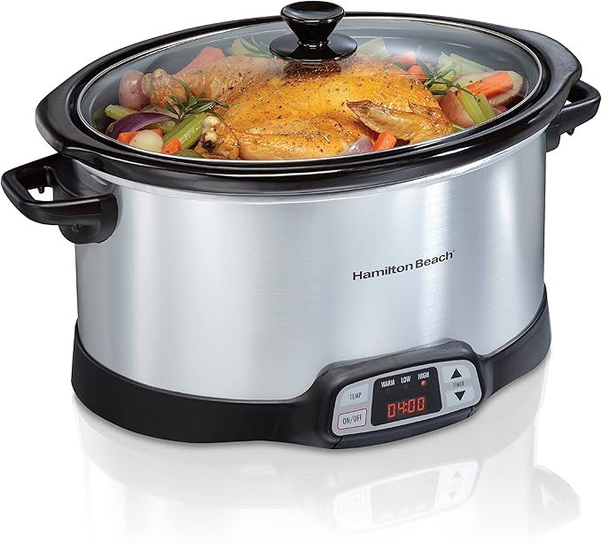 Hamilton Beach 8 Quart Programmable Slow Cooker