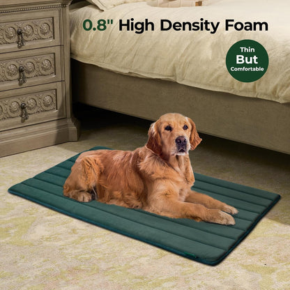 BALANCE Dog Crate Pad, Dog Foam Crate Mat Kennel Pad, Washable Water-Resistant Pet Bed Flat Dogs Cag Mat for XX-Large Dogs