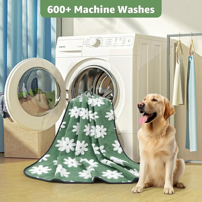 LOOBANI Washable Puppy Pads, Reusable Dog Pee Mat 36"x41", 2 Pack | Super Absorbent, Waterproof, Leakproof, Non-Slip, Soft For Playpen, Crate, Potty Training, Floors
