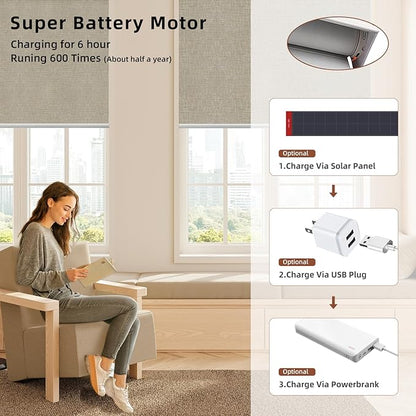 Motorized Blinds Roller Shade