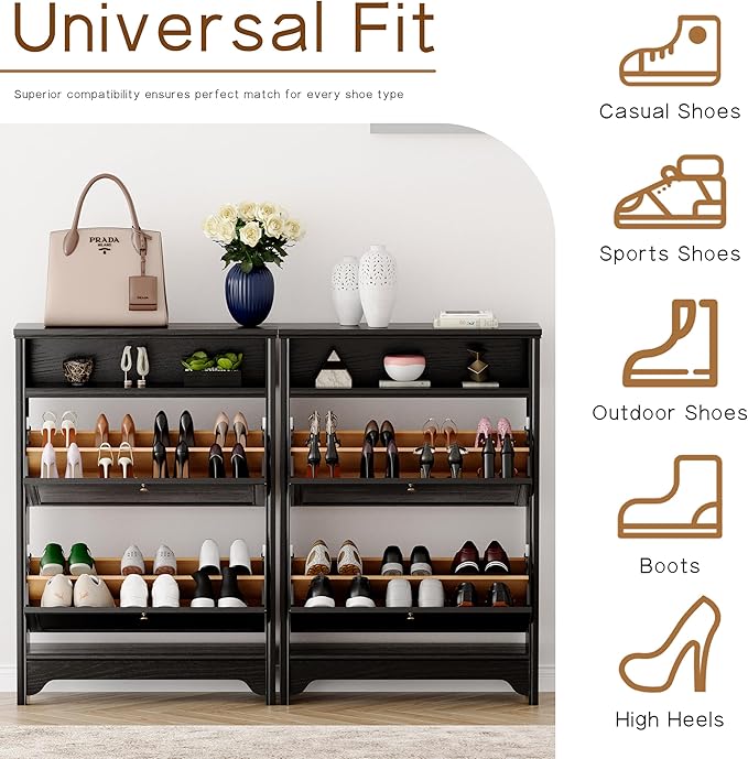 Chogori Wood Shoe Storage Cabinet