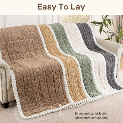 Couch Cover for Dogs, Washable Non Slip Sofa Covers for 2 Cushion Couch Pet Friendly Fuzzy Sofa Protector&Bed Mat for Pets (27.6"x59.06" Dark Gray)