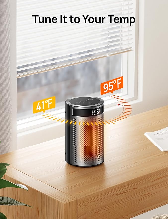 DREO Space Heaters for Indoor Use, Portable Heater