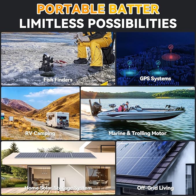 12V 100Ah LiFePO4 Battery