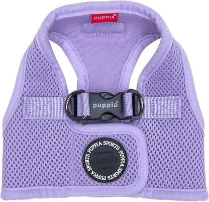 Puppia Soft Vest Dog Harness Step-in Padded Mesh No Choke No Pull Comfortable Walking Running Training for Small Medium Large Dogs, Violet, X-Small