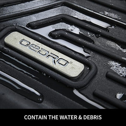 OEDRO Floor Mats Fits for Honda Accord Sedan 2018-2022 (Gasoline & Hybrid), All Weather Custom Fit Anti-Slip TPE Accord Accessories Floor Liners,1st & 2nd Row