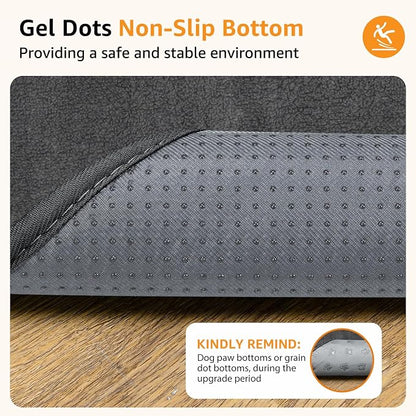 Washable Dog Pee Pads 24x36 2Pack Reusable, Absorb Dog Mats Non-Slip for Puppy Training, Whelping, Potty, Playpen, Crate