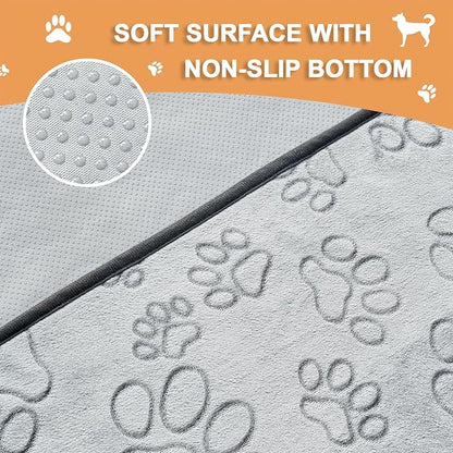 Reusable Puppy Pads, Washable Pee Pads, Leakproof 34"x 36" 6 Pack | High Absorbency Dog Training Pads, Wee Wee Pads With Waterproof Non-Slip Base For Indoor Potty, Crates, Playpen & Senior Dogs