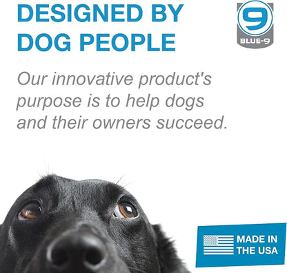 Blue-9 Buckle-Neck Balance Harness, Fully Customizable Fit No-Pull Harness, Ideal for Dog Training and Obedience, Made in The USA, Hot Pink, Medium