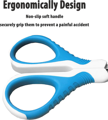 gonicc Professional Pet Nail Clippers and Trimmer - Best for Cats, Small Dogs and Any Small Pets. Sharp Angled Blade Pet Nail Trimmer Scissors.