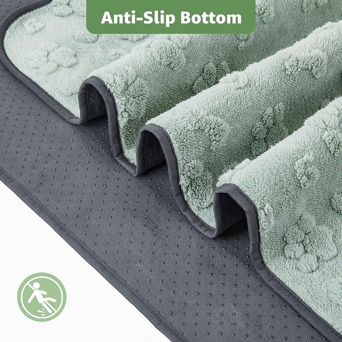LOOBANI Reusable Pee Pads for Dogs, Hallway Runner, Floor,36"x72",2 Pack | Washable Puppy Pads, Super Absorbent, Waterproof, Leakproof, Non Slip, For Potty Training, Crates, Whelping, Beds, Couches
