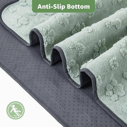 LOOBANI Reusable Pee Pads for Dogs, Hallway Runner, Floor,36"x72",2 Pack | Washable Puppy Pads, Super Absorbent, Waterproof, Leakproof, Non Slip, For Potty Training, Crates, Whelping, Beds, Couches