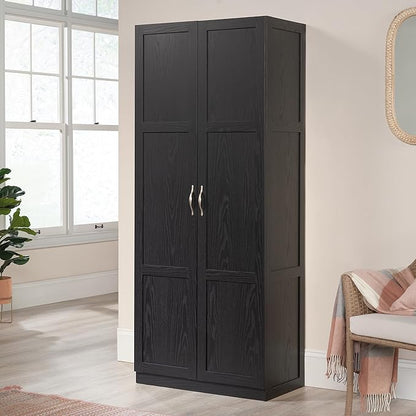 Sauder Tall Storage Cabinet, 4 Adjustable Shelves