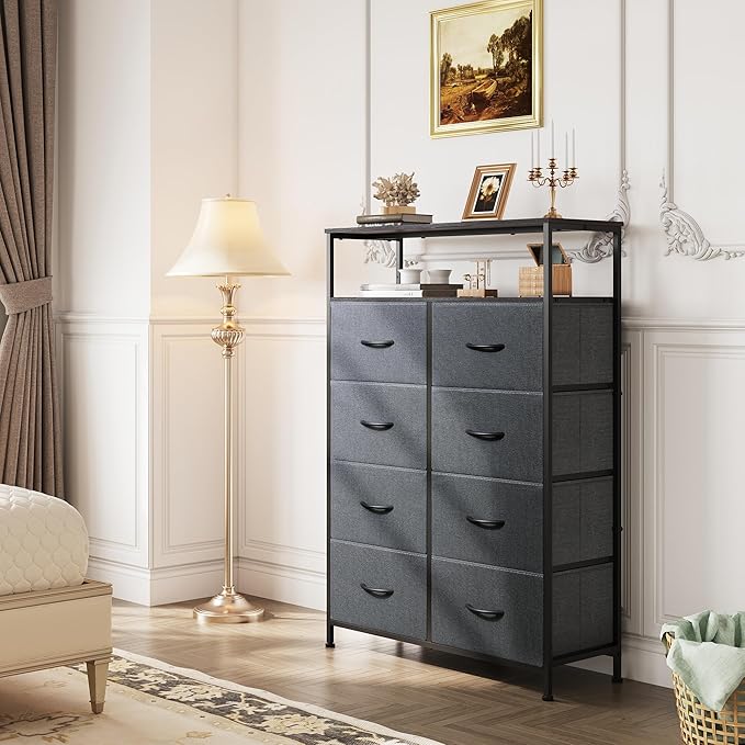 WLIVE Fabric Dresser for Bedroom