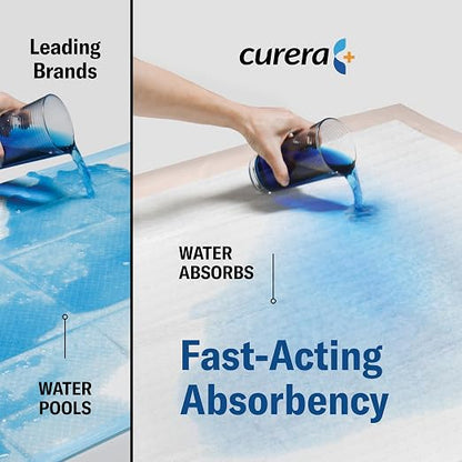 Chucks® Premium Disposable Underpads 23”x36” Ultra Super Absorbent Chux Incontinence Bed Pads Disposable Adult with Adhesive Tape, Pee Pads Pet Training Pads Large 23x36 [100-Pack]