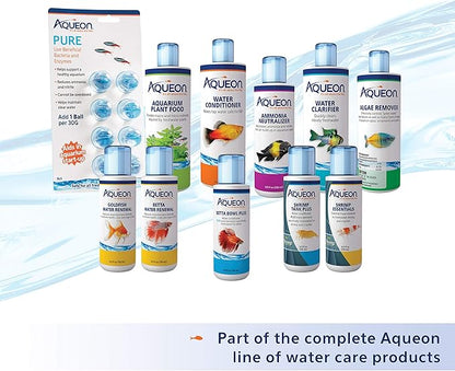 Aqueon Aquarium Fish Tank Water Conditioner Bottle, 16 ounces