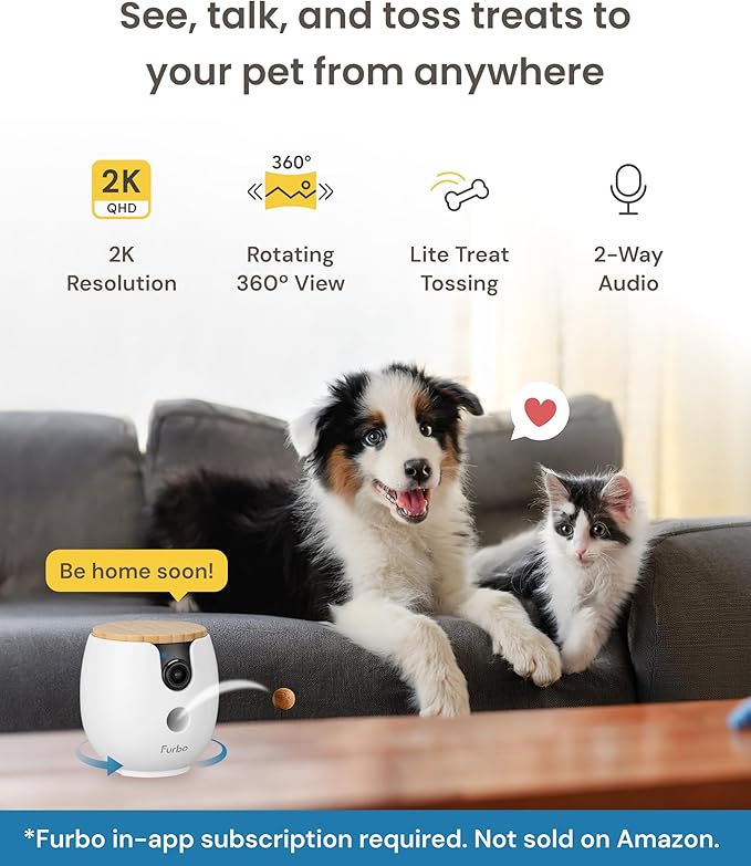 Furbo Mini 360° New 2K QHD Pet Camera