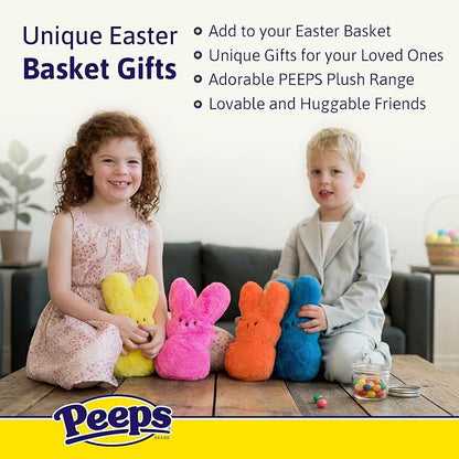 Animal Adventure | 9" Dressed Up Peeps Plush - Bow & Skirt | Easter Basket Stuffed Animals for Kids | Cute & Huggable Ultra Soft Plushie Stuffers Toy Buddy | Collectable Gifts | Aged 3+